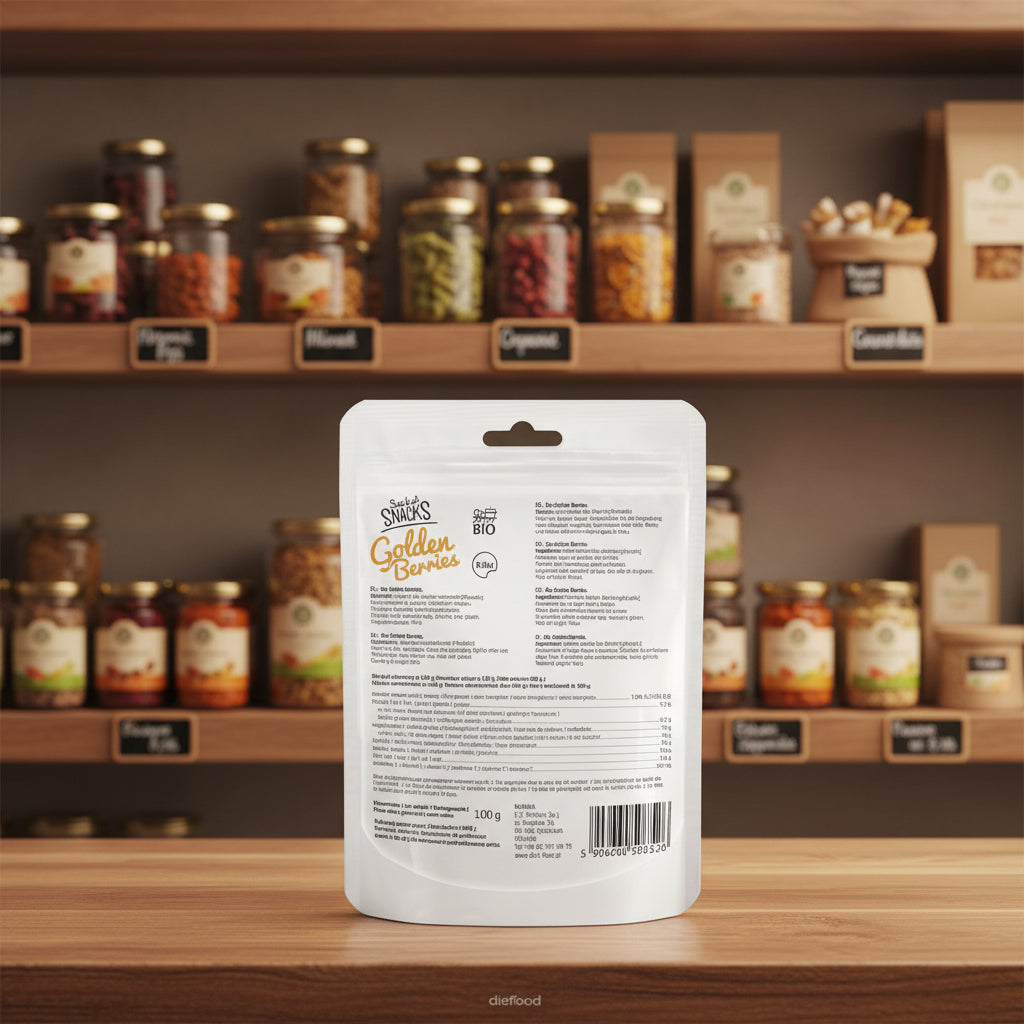 Baies de Physalis Bio séchées (Golden Berries) – 100 g