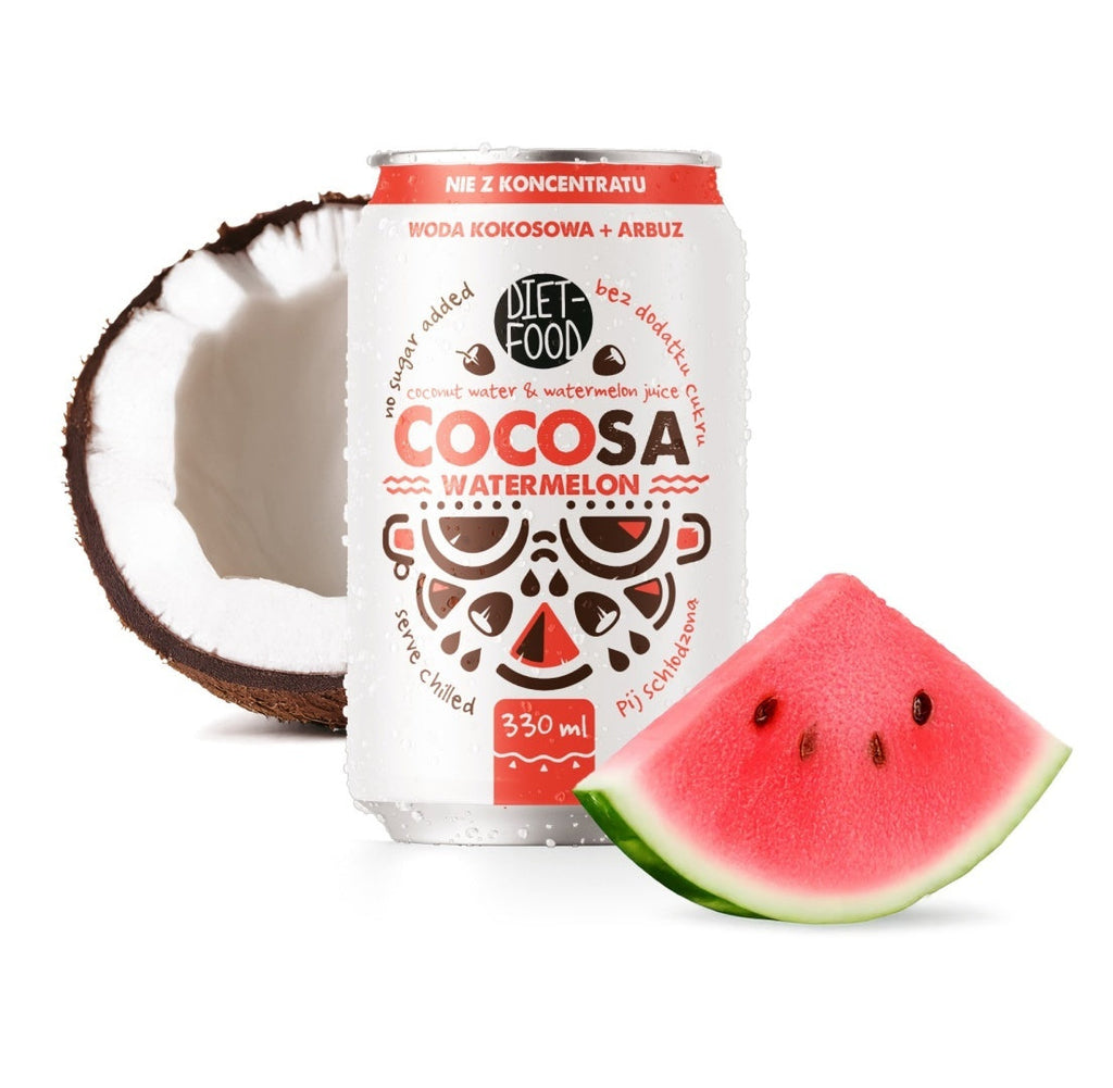 Eau de Coco & Jus de Pastèque NFC – 330 ml