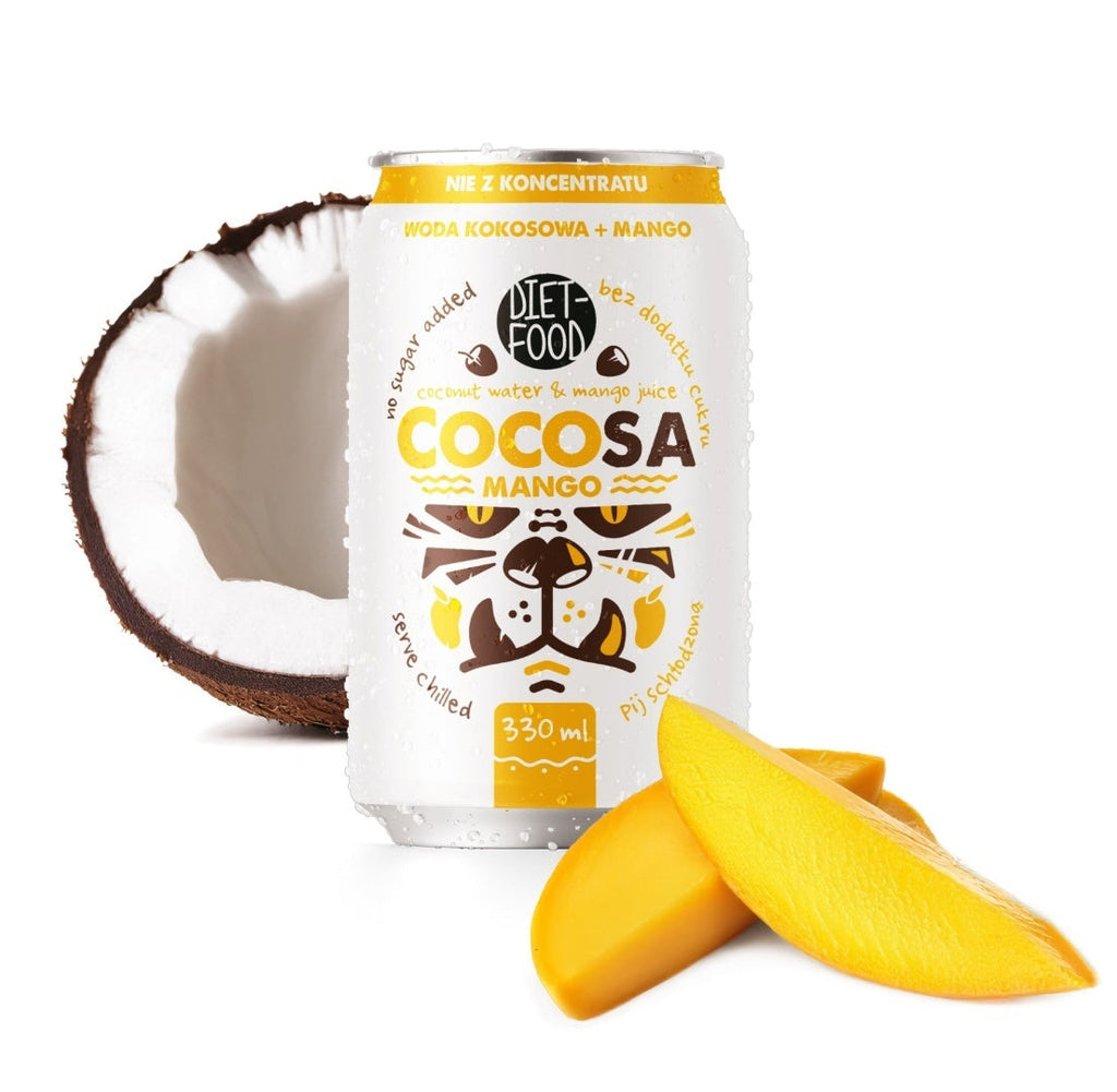 Eau de Coco & Jus de Mangue NFC – 330 ml