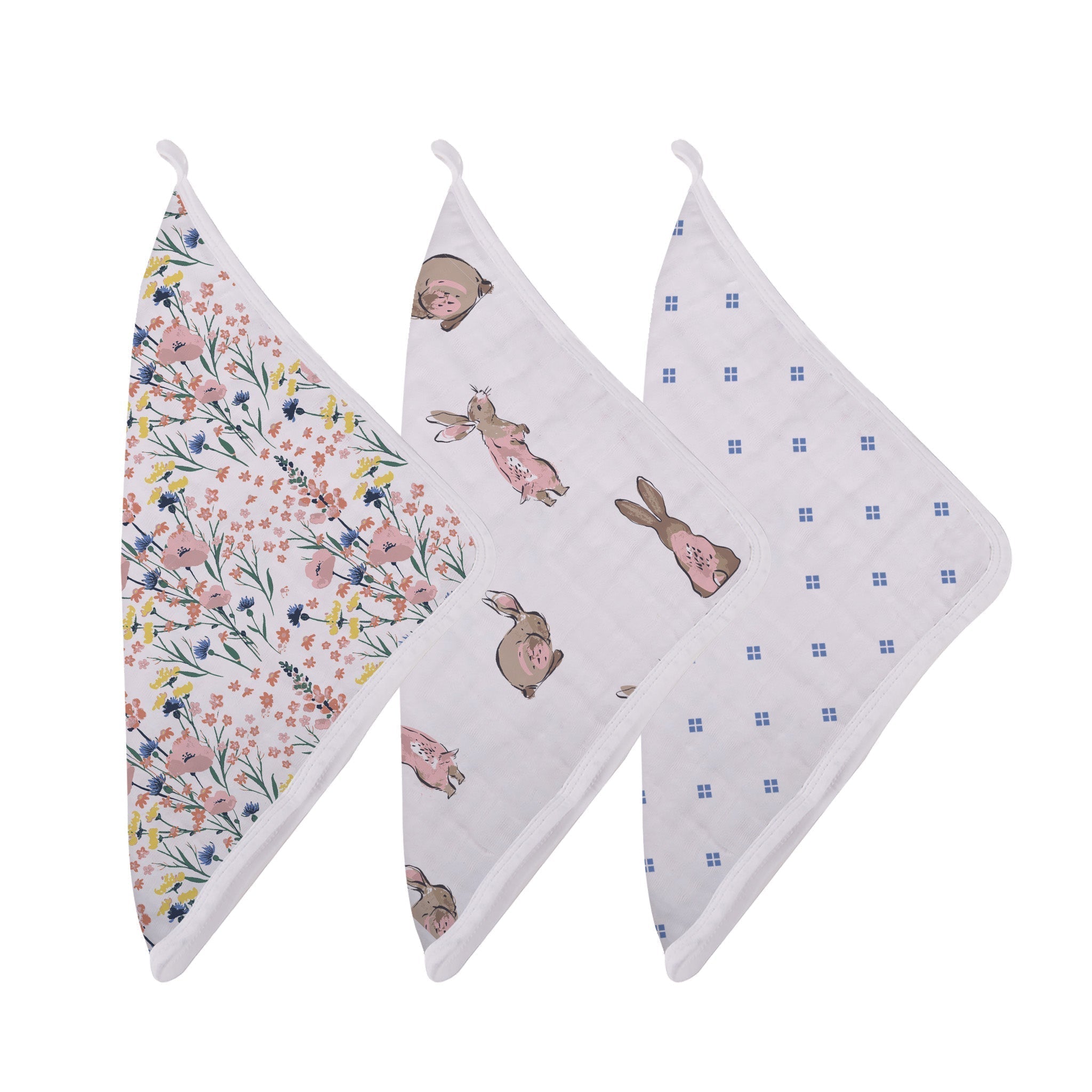 Lot de Lingettes de Toilette en Bambou Naturel🧸🌼