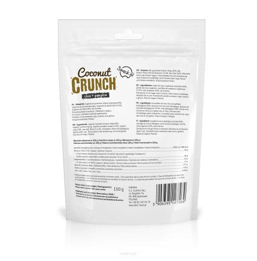 Coconut Crunch Bio Chia & Graines de Courge – 150 g